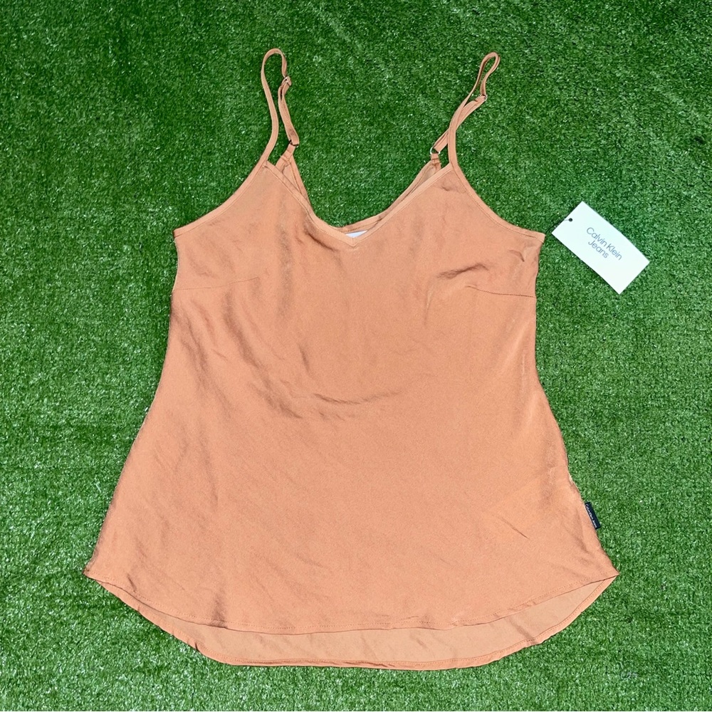 Calvin Klein Jeans Women’s Vneck Cami Tank Top🆕